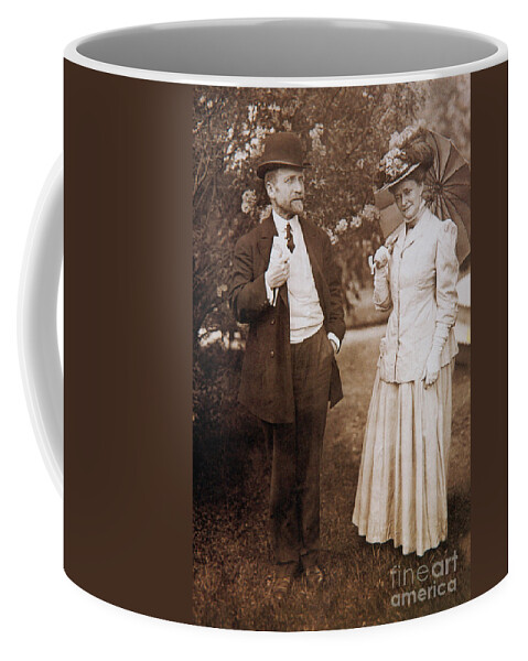 History Coffee Mug featuring the photograph David And Mabel Todd by Photo Researchers