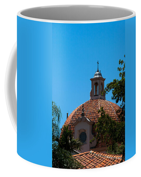 Architecture Coffee Mug featuring the photograph Dome at Church of the Little Flower by Ed Gleichman