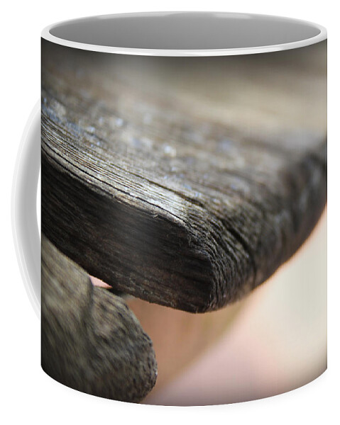 Abstract Coffee Mug featuring the photograph Drift Wood by Kelly Hazel