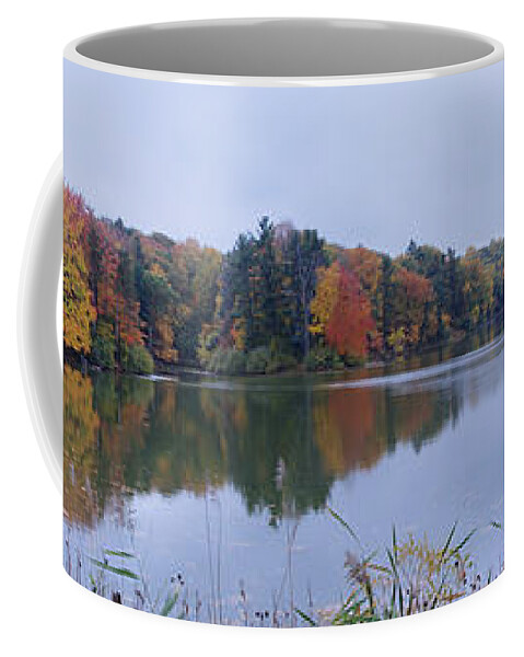Durand Lake Coffee Mug featuring the photograph Durand Lake by William Norton
