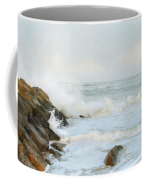 Plum Island Coffee Mug featuring the photograph Apogee by Karen Lynch