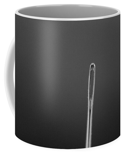 Black And White Coffee Mug featuring the photograph Eye by Scott Brown