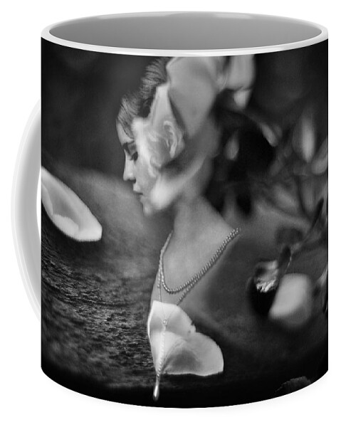 Rose Coffee Mug featuring the photograph Fading Beauty by Rebecca Sherman
