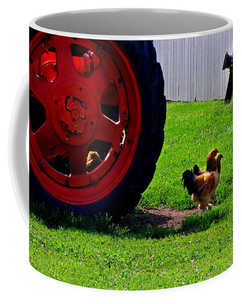 Farm Coffee Mug featuring the photograph Farm Life by Ms Judi