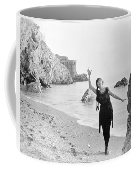-beaches- Coffee Mug featuring the photograph Film Still: Beach by Granger
