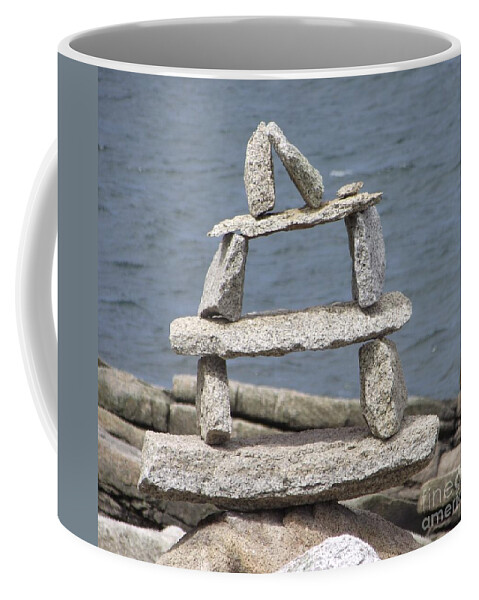 Granite Coffee Mug featuring the photograph Finding Balance by Michelle Welles