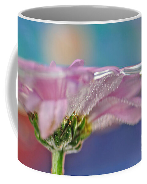 Photography Coffee Mug featuring the photograph Floral 'n' Water Art by Kaye Menner