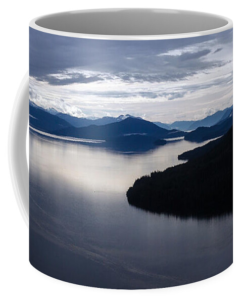 Alaska Coffee Mug featuring the photograph Frederick Sound Morning by Mike Reid