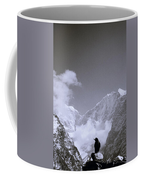 Freedom Coffee Mug featuring the photograph Himalayan Enchanting Solitude by Shaun Higson