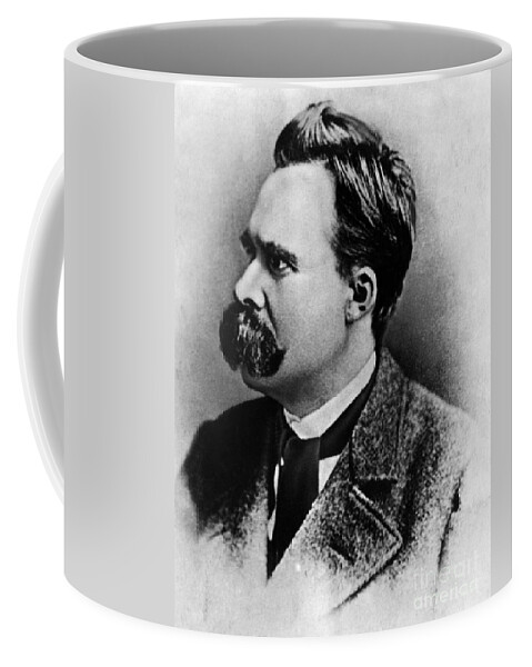 History Coffee Mug featuring the photograph Friedrich Wilhelm Nietzsche, German by Omikron