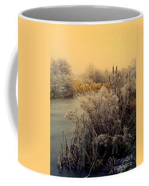 Frost Coffee Mug featuring the photograph Frost by Linsey Williams
