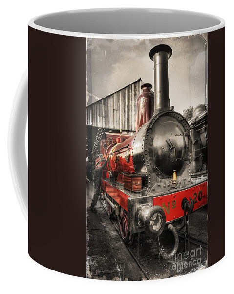  Yhun Suarez Coffee Mug featuring the photograph Furness Railway Number 20 by Yhun Suarez