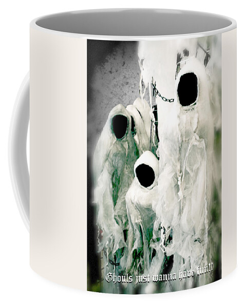 Halloween Coffee Mug featuring the photograph Ghouls Just Wanna Have Fun by Diana Haronis