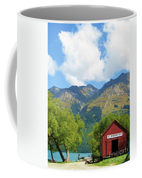 New Zealand Coffee Mug featuring the photograph Glenorchy by Michele Penner