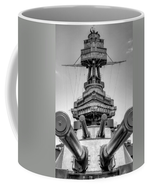 Battleship Coffee Mug featuring the photograph Go Ahead Punk  Make my Day by JC Findley