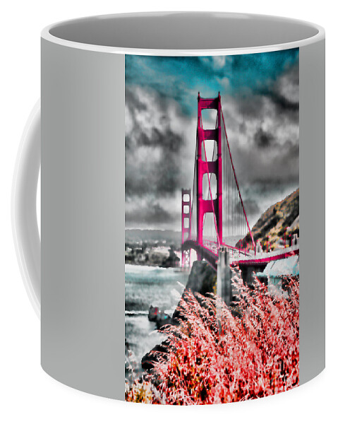 Golden Gate Bridge Coffee Mug featuring the photograph Golden Gate Bridge - 5 by Mark Madere