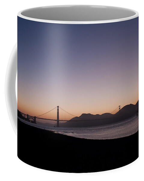 Golden Gate Coffee Mug featuring the photograph Golden Gate by Ralf Kaiser