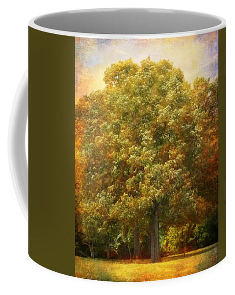 Autumn Coffee Mug featuring the photograph Graves Grove by Jai Johnson