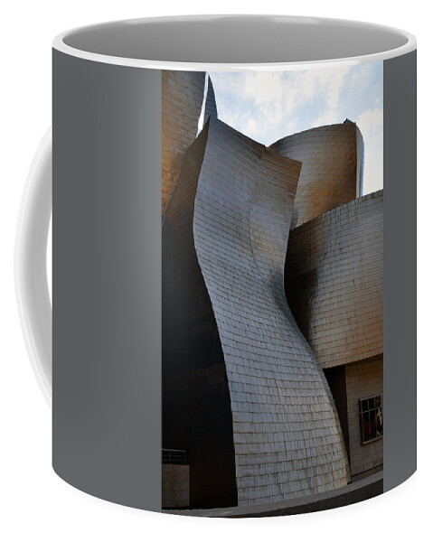 Guggenheim Coffee Mug featuring the photograph Guggenheim Museum Bilbao - 1 by RicardMN Photography