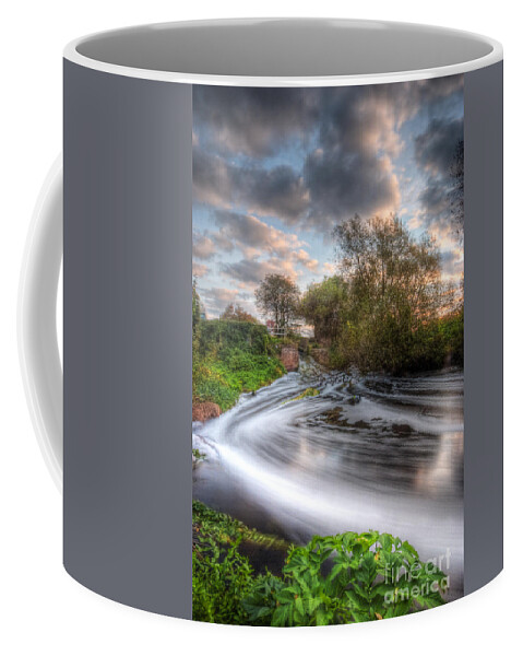 Hdr Coffee Mug featuring the photograph Gush Forth 1.0 by Yhun Suarez