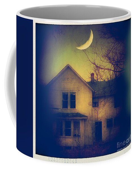 House Coffee Mug featuring the photograph Haunted House by Jill Battaglia