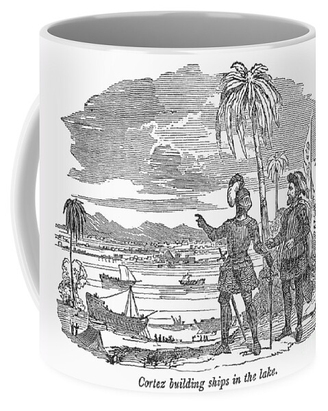 1521 Coffee Mug featuring the photograph Hernando Cortes (1485-1547) by Granger