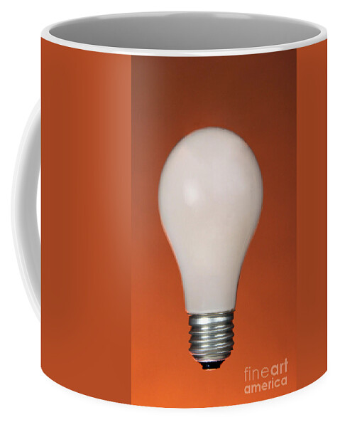 Object Coffee Mug featuring the photograph Incandescent Light Bulb by Photo Researchers, Inc.