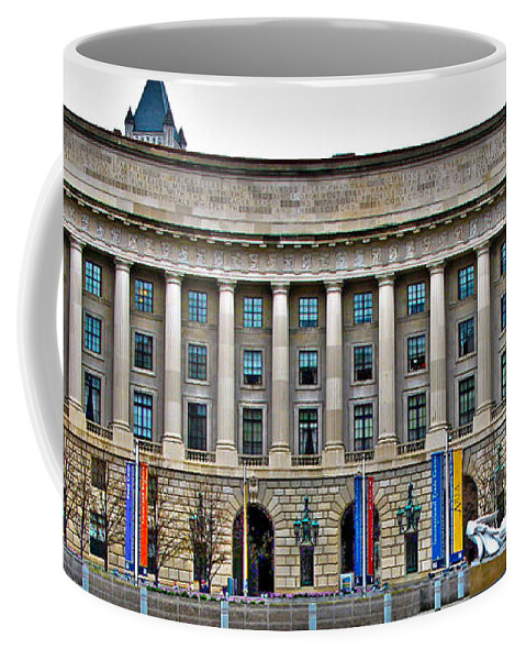 Interstate Commerce Commission Coffee Mug featuring the photograph Interstate Commerce Commission by Jack Schultz