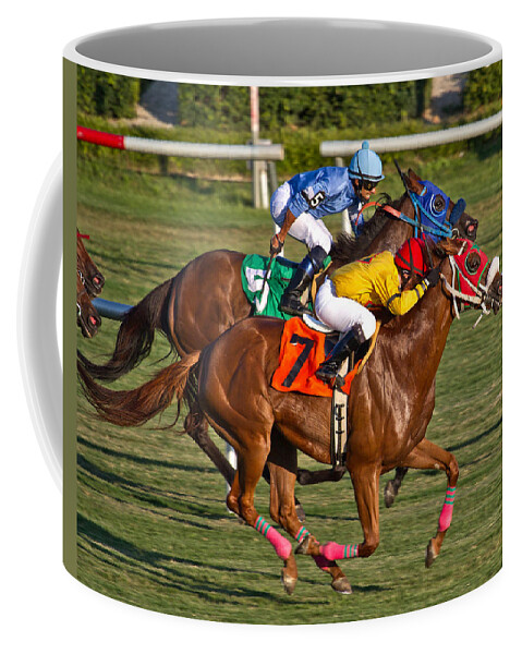 Horse Coffee Mug featuring the photograph It Takes Talent by Betsy Knapp