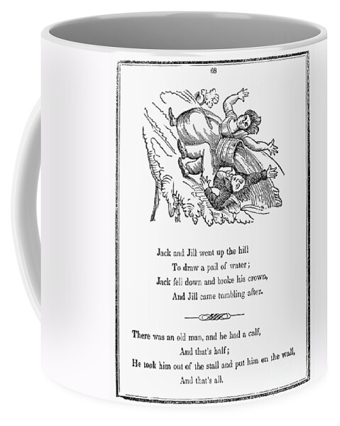 1833 Coffee Mug featuring the photograph Jack And Jill, 1833 by Granger