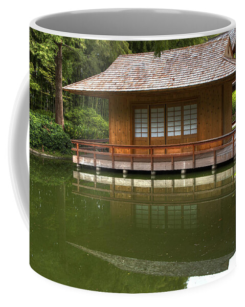 Bungalow Coffee Mug featuring the photograph Japanese Bungalow by Jonathan Davison