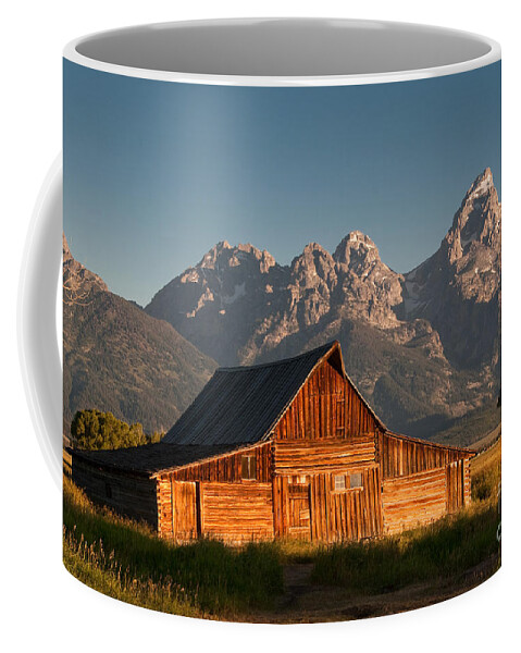 John And Bartha Moulton Barn Coffee Mug featuring the photograph John and Bartha Moulton Barn by Stuart Wilson and Photo Researchers