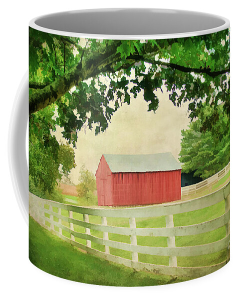 Agriculture Coffee Mug featuring the photograph Kentucky Country Side by Darren Fisher