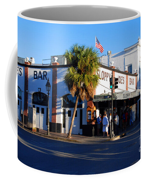Key West Coffee Mug featuring the photograph Key West Bar Sloppy Joes by Susanne Van Hulst
