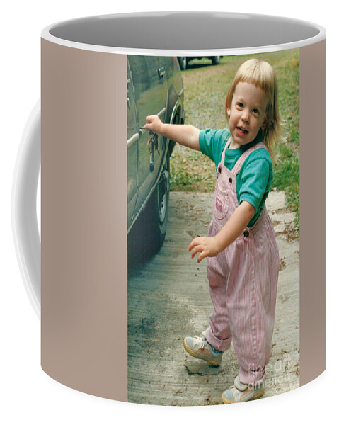 Child Coffee Mug featuring the photograph Keys to My Heart by Rory Siegel
