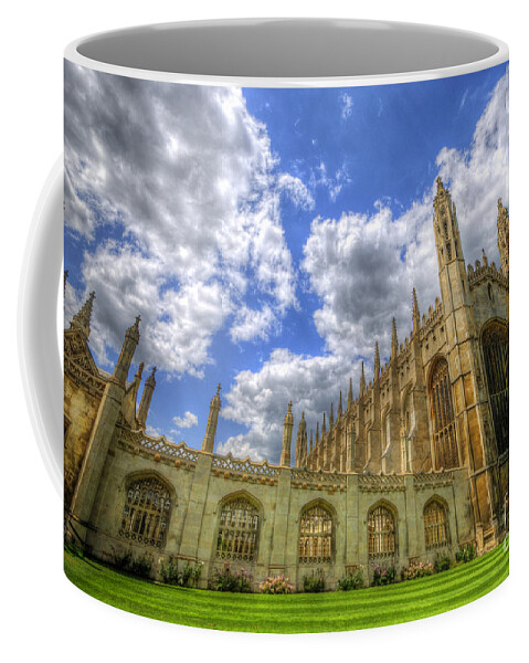 Art Coffee Mug featuring the photograph Kings College - Cambridge by Yhun Suarez