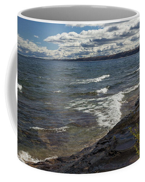 Great Coffee Mug featuring the photograph Lake Superior Grand Sable Dunes 1 by John Brueske