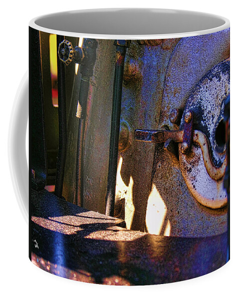Steam Engine Coffee Mug featuring the photograph Let's Make Some Steam by Adam Vance