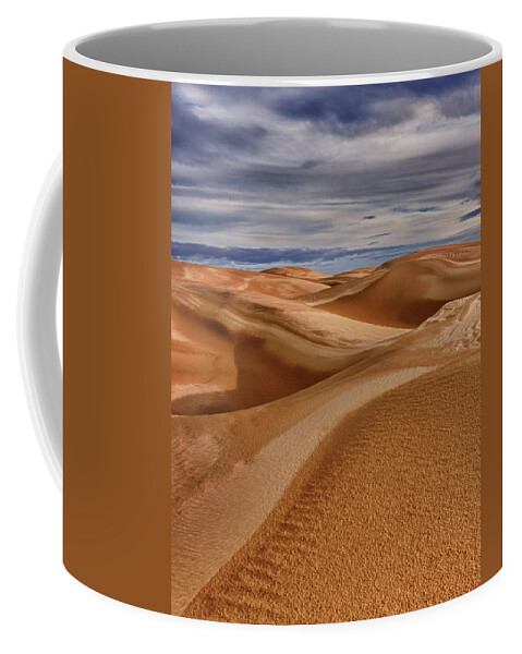Wind Coffee Mug featuring the photograph Lines to Infinity by Beth Sargent