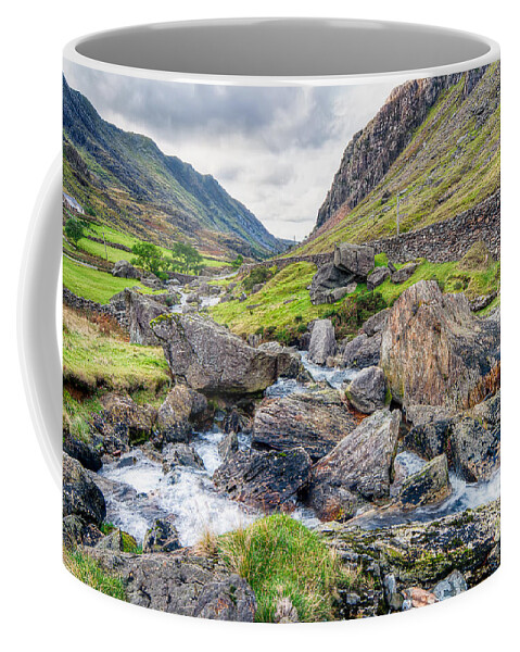 Snowdonia Coffee Mug featuring the photograph Llanberis Pass by Adrian Evans