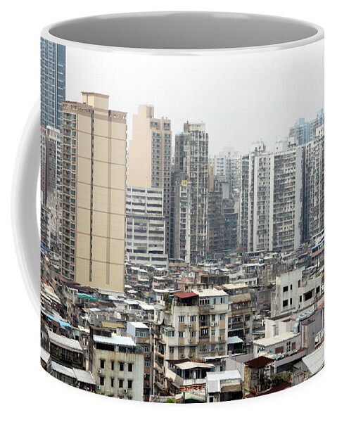 View Coffee Mug featuring the photograph Macau View by Valentino Visentini