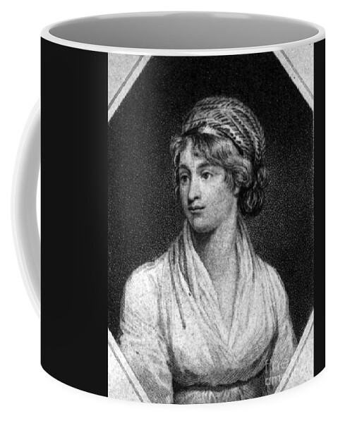 History Coffee Mug featuring the photograph Mary Wollstonecraft by Photo Researchers