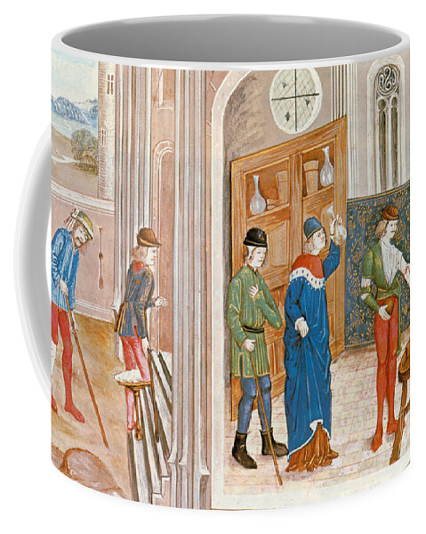 Historical Coffee Mug featuring the photograph Medieval Medicine by Science Source