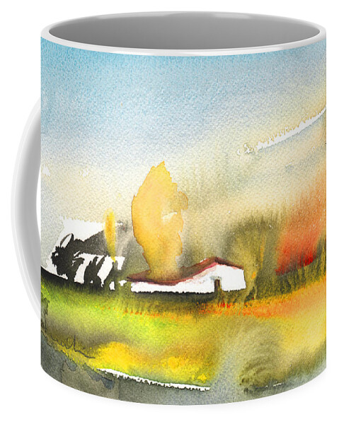 Midday Coffee Mug featuring the painting Midday 28 by Miki De Goodaboom