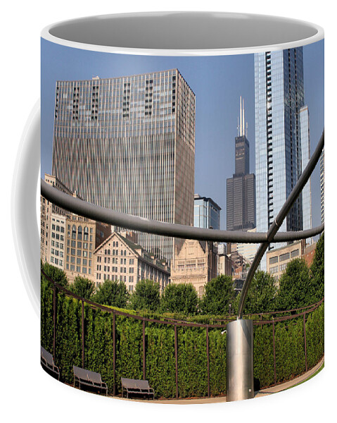 Millenium Park Coffee Mug featuring the photograph Millenium Park - 1 by Ely Arsha