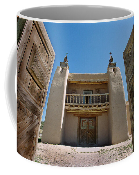 Las Trampas Coffee Mug featuring the photograph Mission At Las Trampas by Ron Weathers
