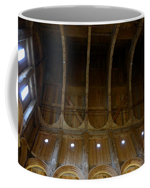 Moorhead Stave Church Coffee Mug featuring the photograph Moorhead Stave Church 15 by Cassie Marie Photography