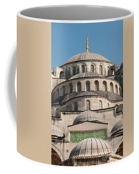 Building Coffee Mug featuring the photograph Mosque by Andrew Michael