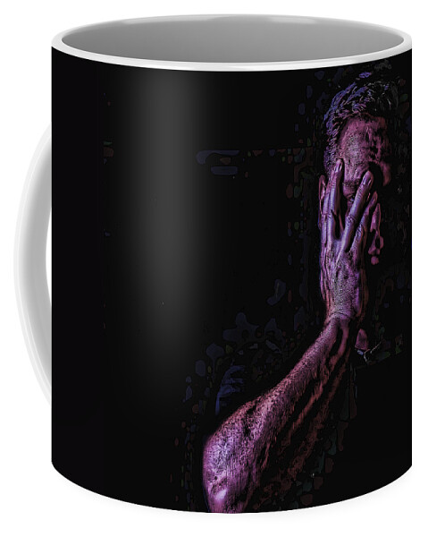Self Coffee Mug featuring the photograph My Comic Book Self by Monte Arnold