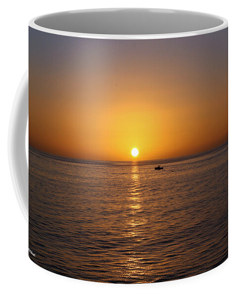 Naples Coffee Mug featuring the photograph Naples Florida Sunset over the Gulf by Ronald Reid